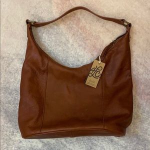 NWT American Leather Co. Shoulder Purse